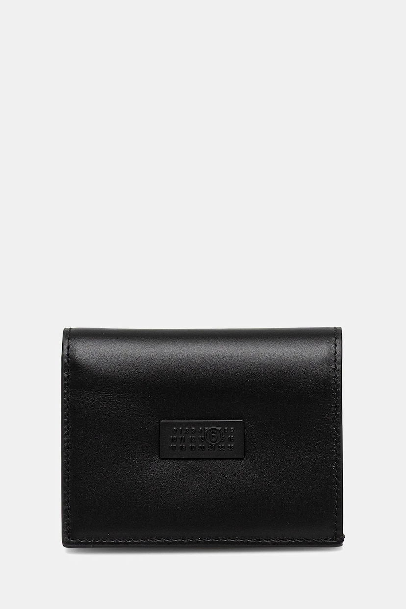 Гаманець Maison Margiela MM6 Maison Margiela Leather Wallet чорний | SA5UI0015.P8622.T8013