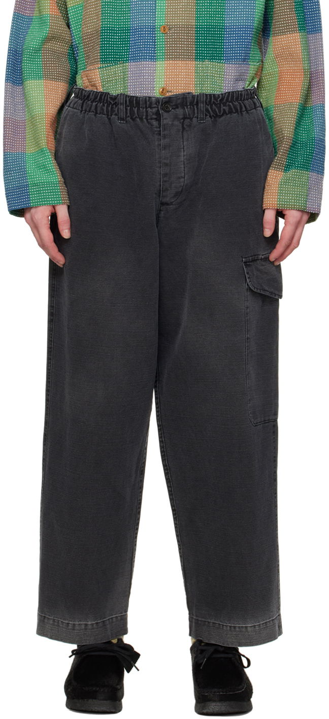 Штани карго YMC YMC Faded Cargo Trousers чорний | P4WAJ