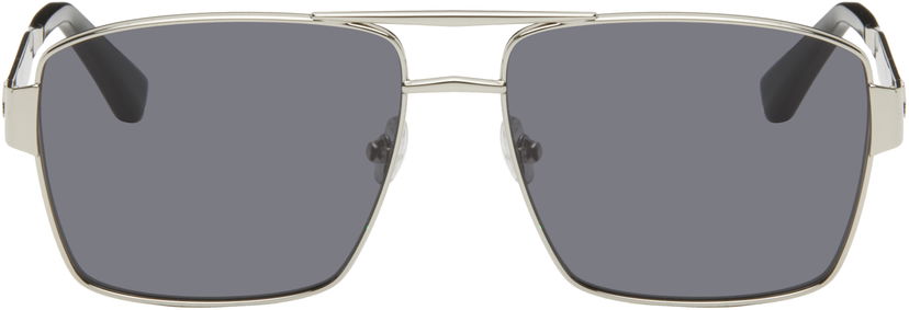 Сонцезахисні окуляри AMI AMI Paris 75007 Stainless Steel Sunglasses Металік | UGL514.AM0003