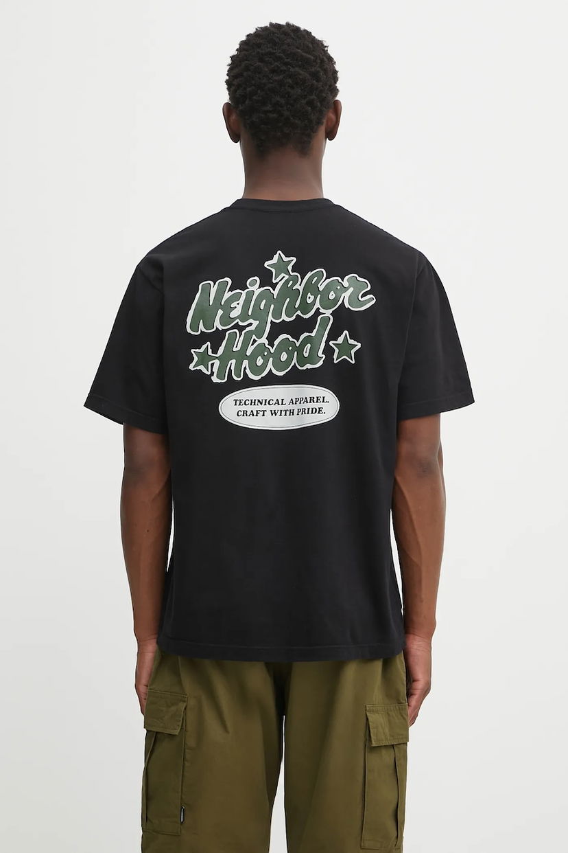 Футболка Neighborhood NEIGHBORHOOD NH. TEE SS-12 Print T-Shirt чорний | 251PCNH.ST12