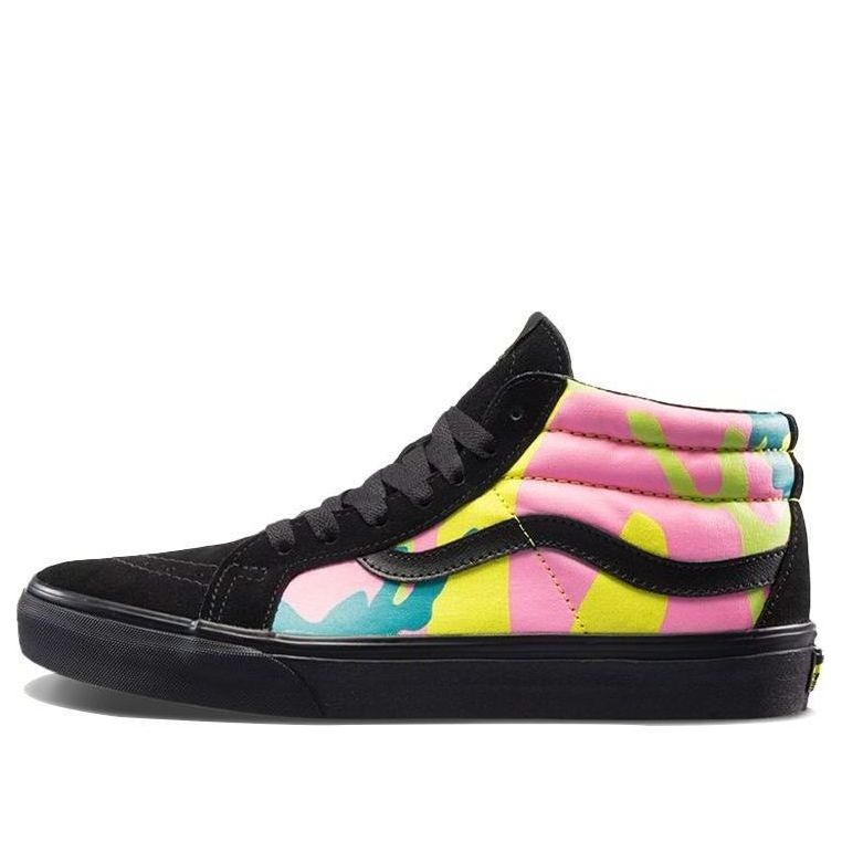 Кросівки та взуття Vans Sk8-Mid Reissue Neon Camo Різнокольоровий | VN0A3MV8ULX, 0