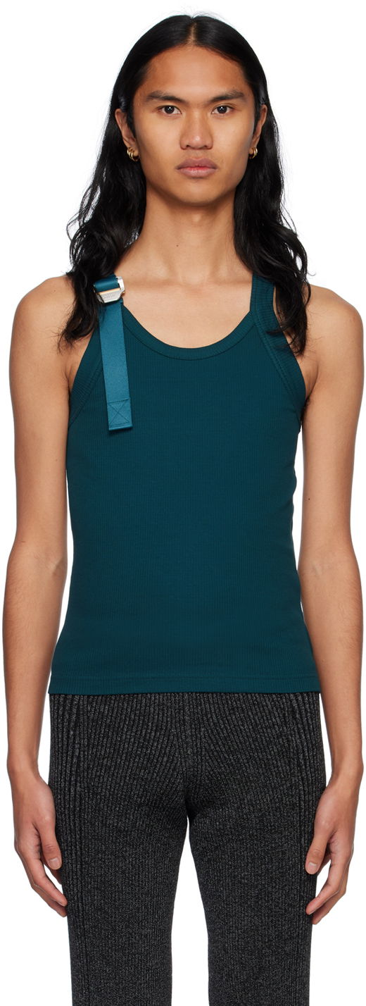 Безрукавка Dion Lee Safety Slider Tank Top Зелений | C3086R23