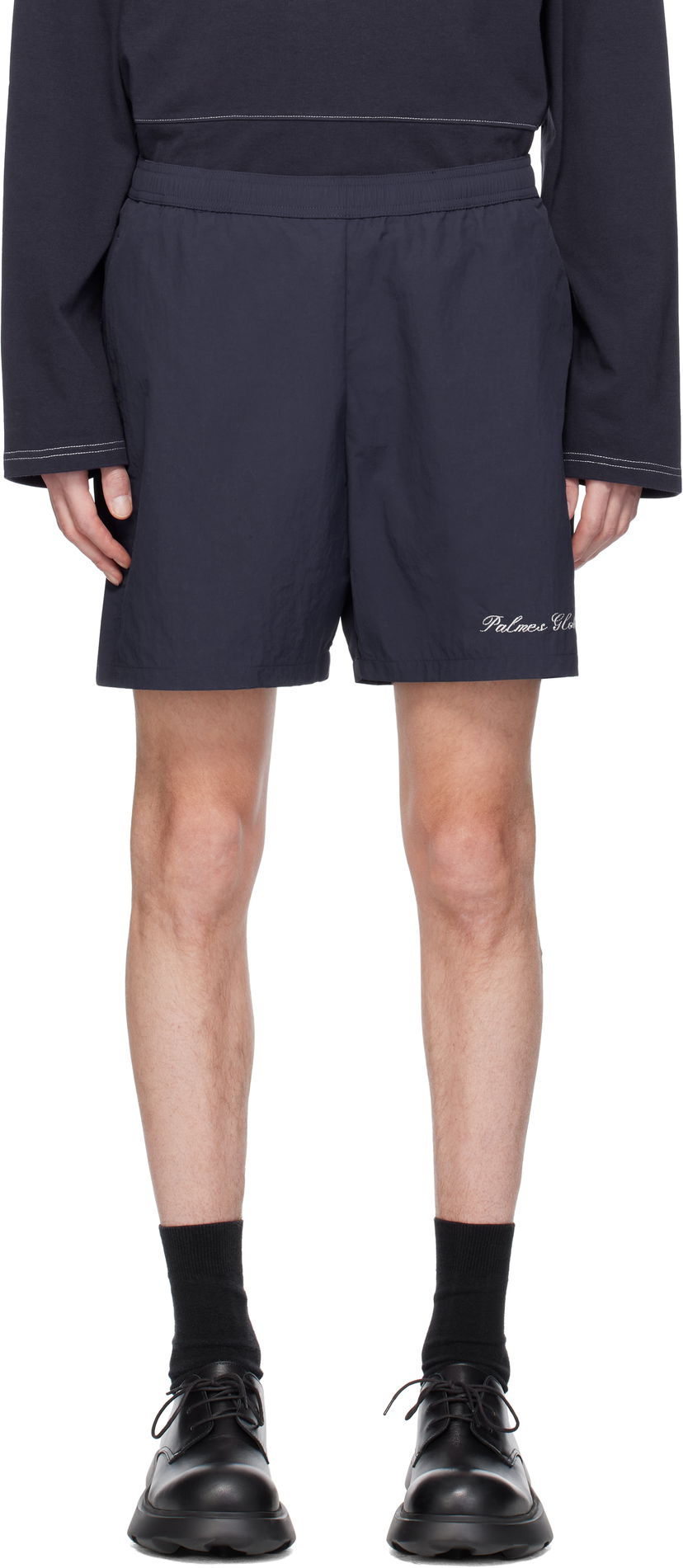 Шорти Palmes Palmes Global Tennis Shorts темно-синій | P65-0016-660
