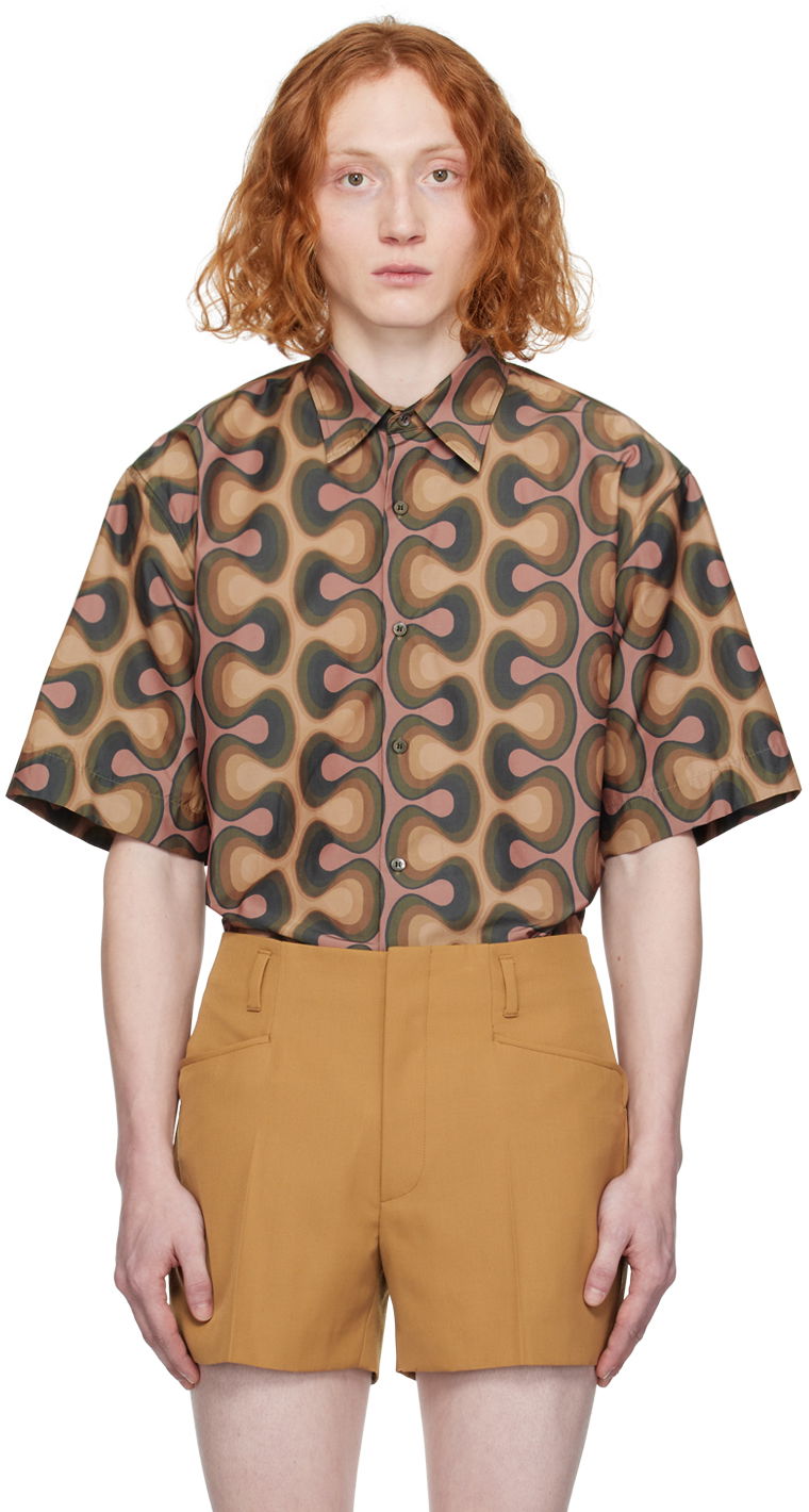 Сорочка Dries Van Noten Printed Shirt Різнокольоровий | 241-020709-8027