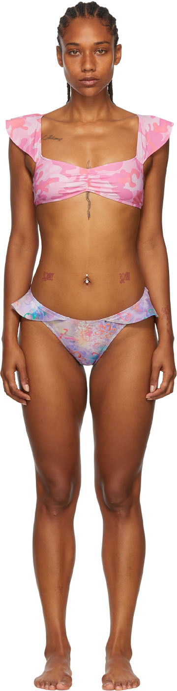 Купальники Collina Strada Collina Strada Recycled Nylon Bikini Рожевий | XX2124