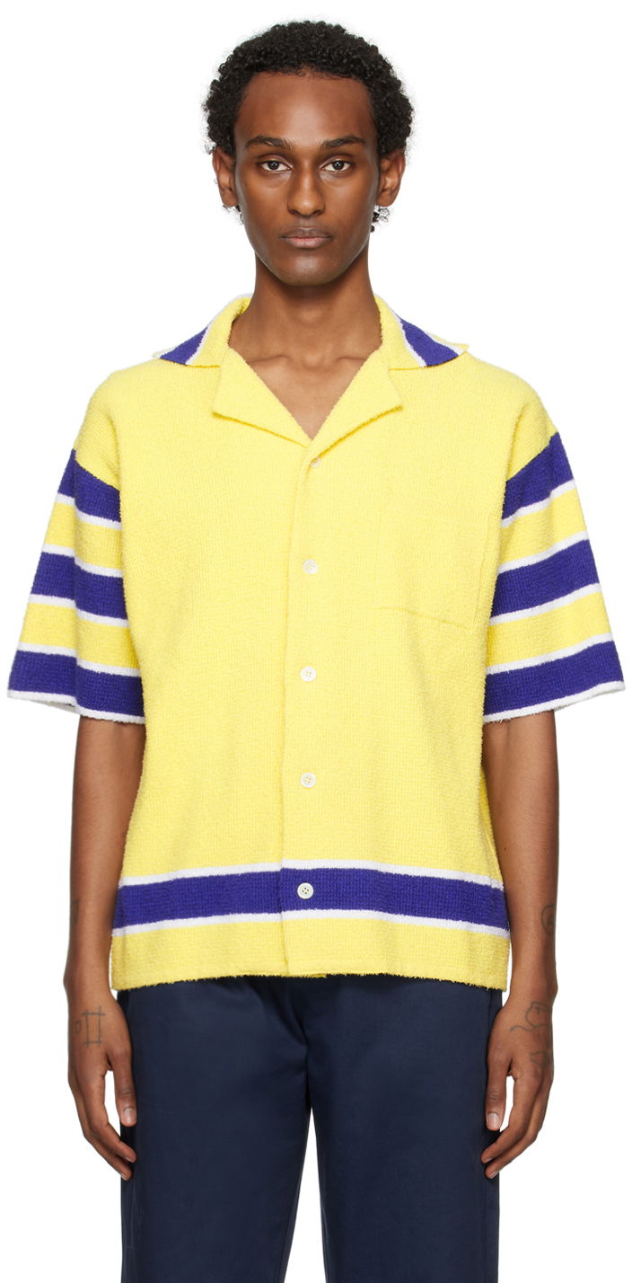Сорочка Marni Stripe Shirt Жовтий | CUMG0007Q0 UFC206