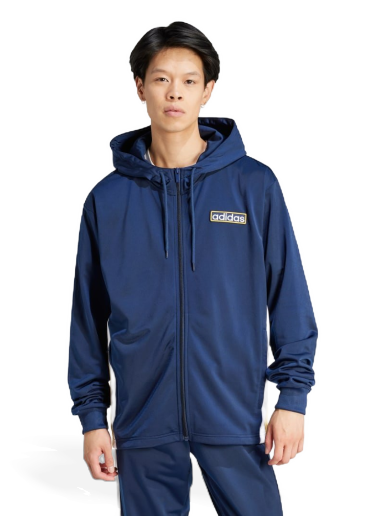 Світшоти adidas Originals Adicolor Adibreak Full-Zip Hoodie темно-синій | IM8208