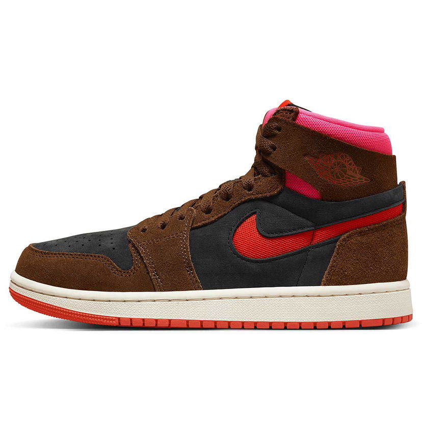 Кросівки та взуття Jordan jordan W AIR JORDAN 1 ZOOM AIR COMFORT 2, YELLOW OCHRE/BLACK Коричневий | FJ5743-700