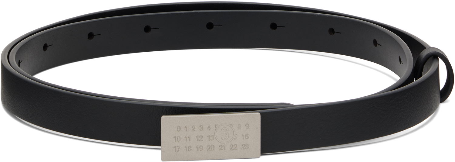 Ремені Maison Margiela Numeric Belt чорний | SA5TP0011 P8332, 0