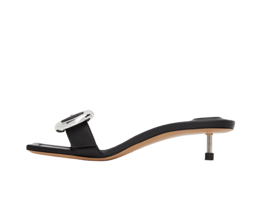Кросівки та взуття Jacquemus Black Le Chouchou 'Les Sandales Regalo Basses' Heels чорний | 23H233FO117-3073