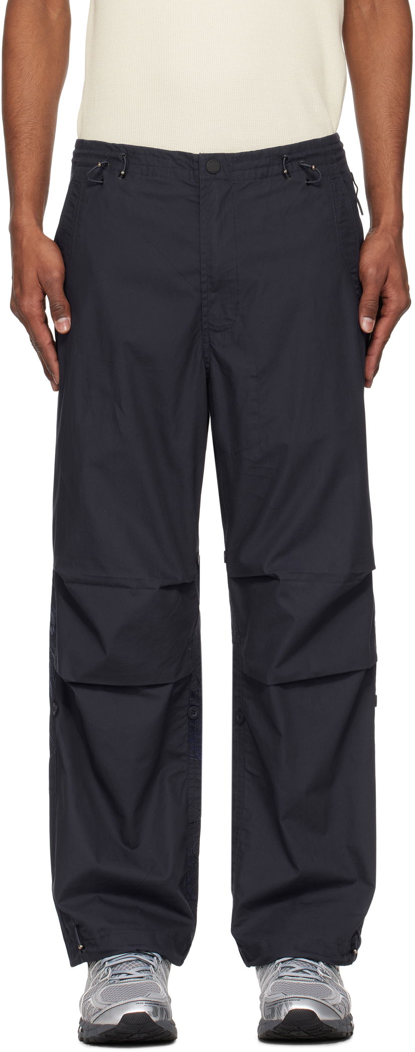 Штани карго Maharishi Maharishi Crow & Heron Loose Snopants Trousers темно-синій | 6102