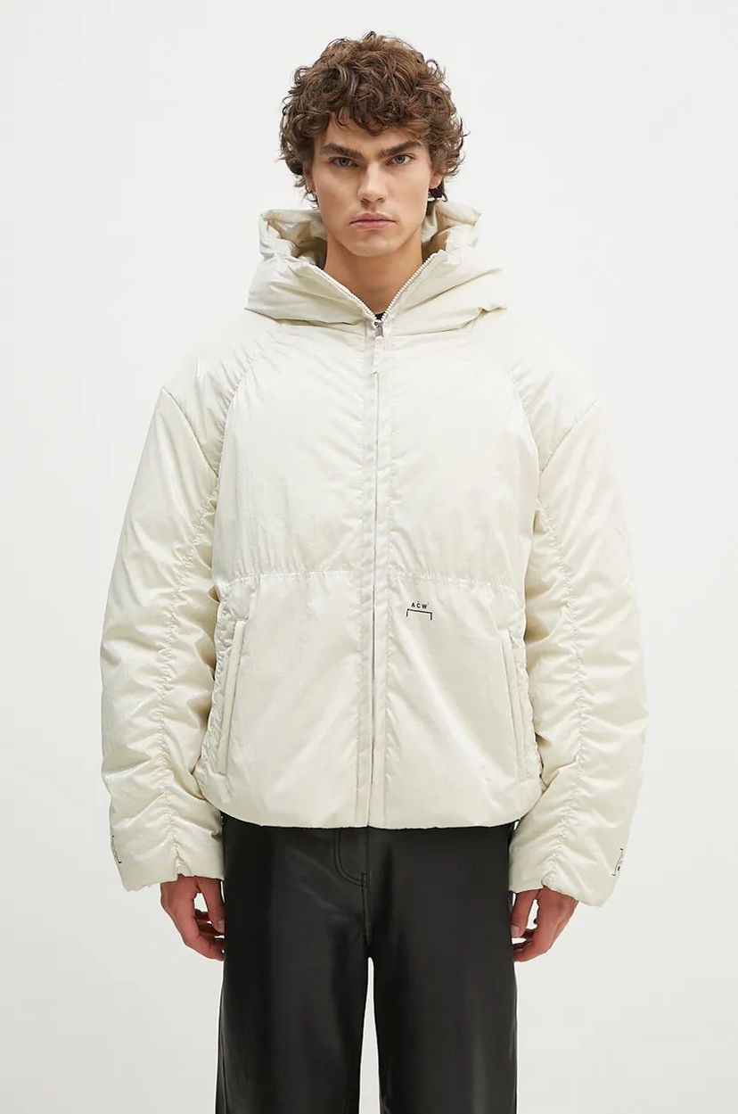 Пуховик A-COLD-WALL* Veneer Oversized Puffer Jacket бежевий | ACWMO268