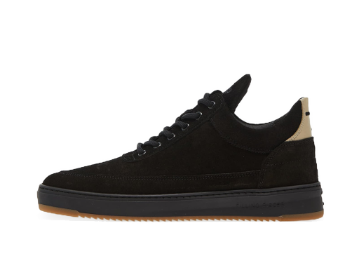 Кросівки та взуття Filling Pieces Low Top Ripple Suede чорний | 25122791861