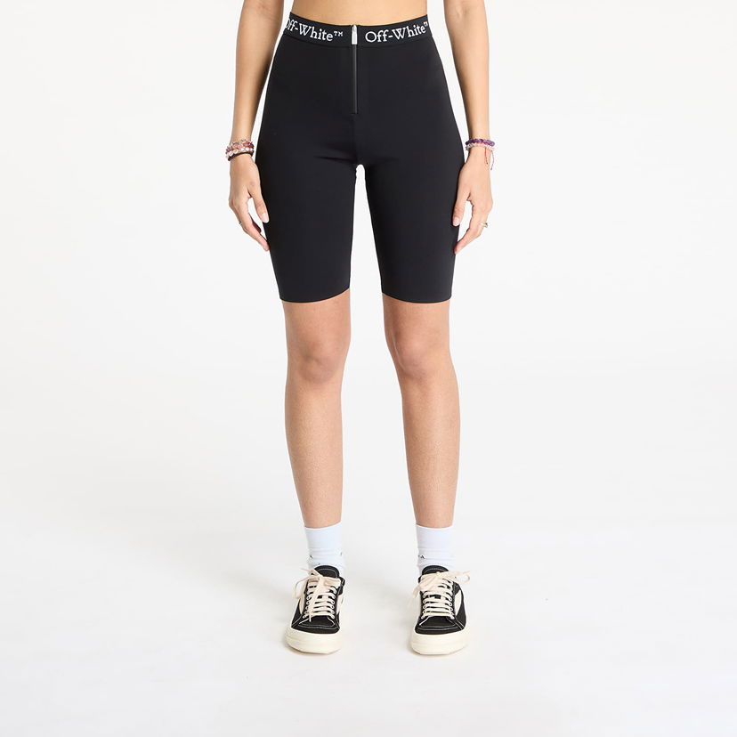 Шорти Off-White Off-White Logoband Zipped Shorts чорний | OWVH029S25JER0011000