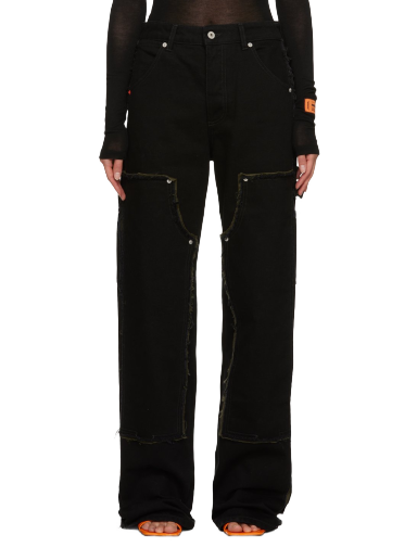 Джинси HERON PRESTON Rebuilt Carpenter Jeans чорний | HWYB009F23DEN0011000