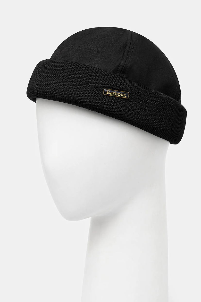 Капелюх Barbour Barbour Oakmoor Wax Docker Hat чорний | MHA0918BK11