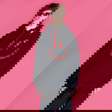 Світшоти RAF SIMONS Regular Fit Hoodie With Print Destroy Washed чорний | 224-164-19003-0099, 0