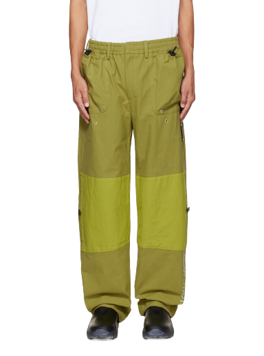 Штани A-COLD-WALL* Paneled Trousers Зелений | ACWMB136