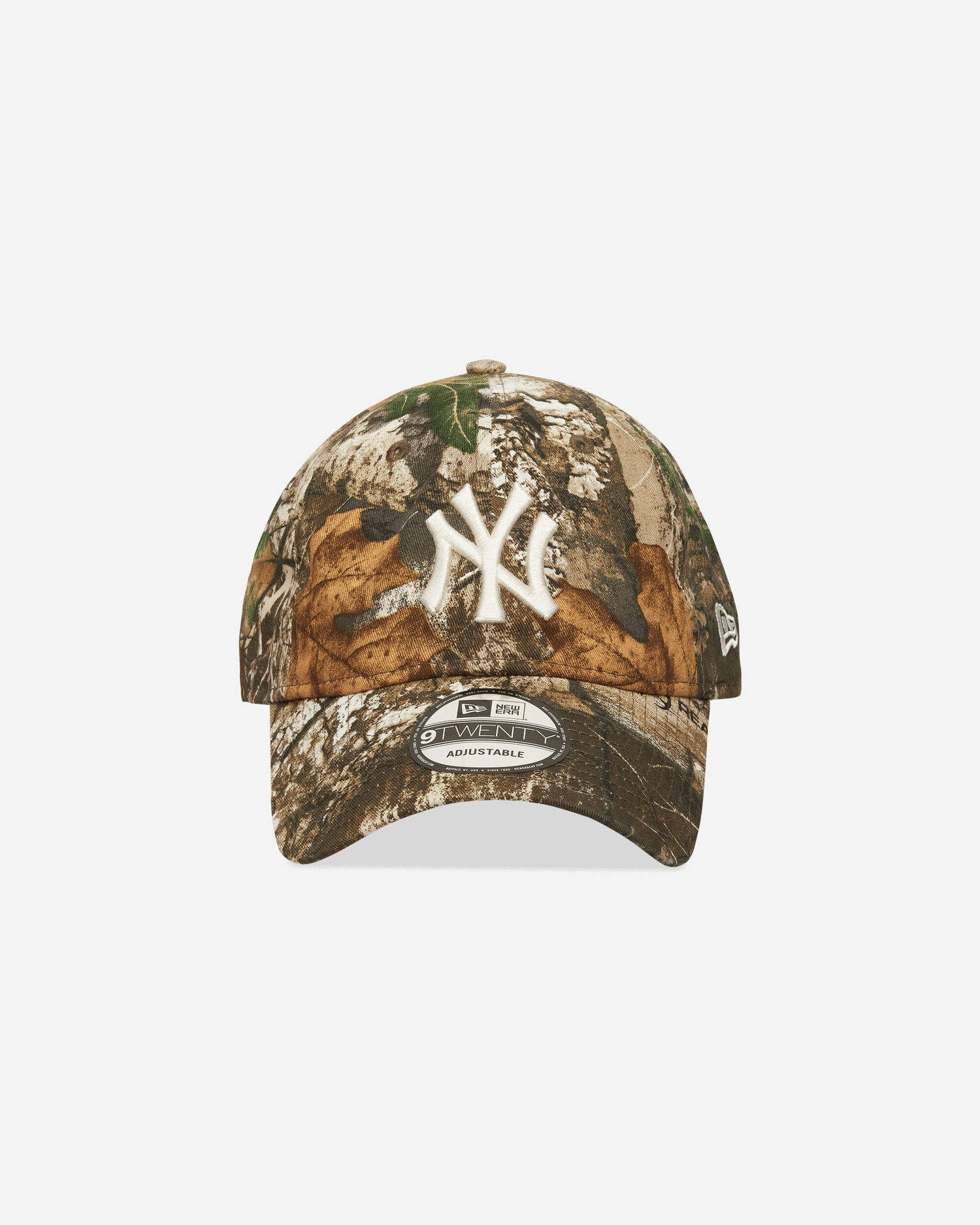 Кепка New Era New York Yankees Washed Real Tree 9TWENTY Adjustable Cap Коричневий | IH38 999, 0
