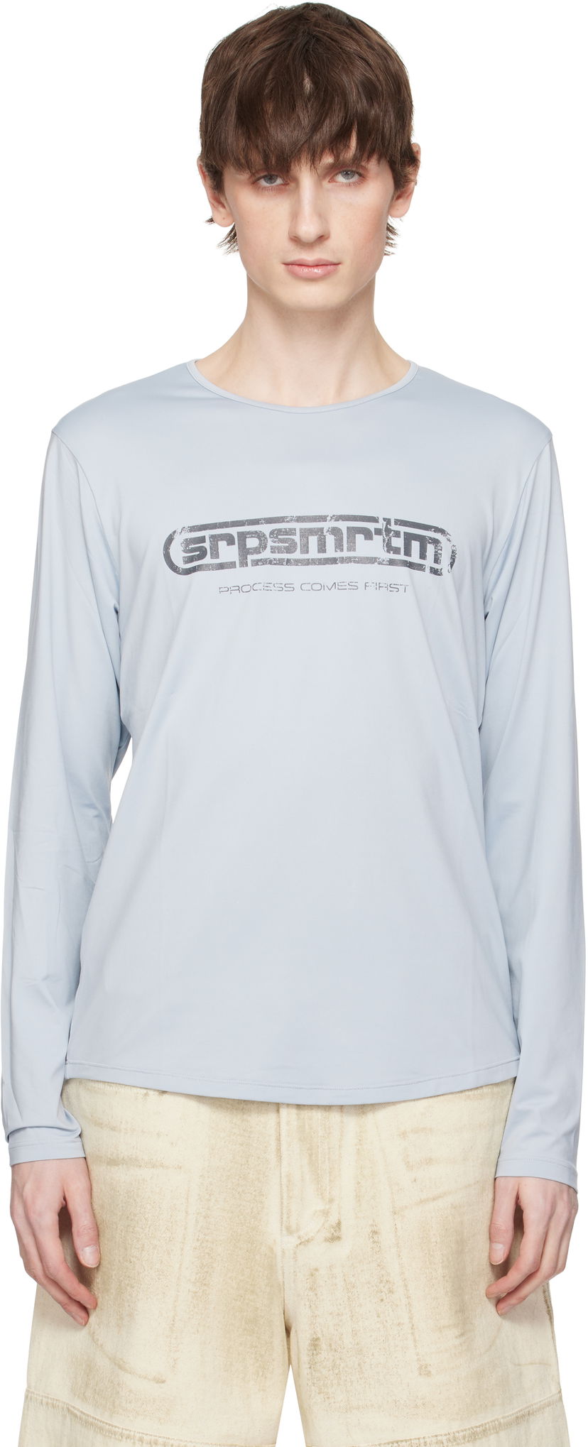 Футболка Serapis Logo UV Long Sleeve T-Shirt Синій | SS25_UVT_3L
