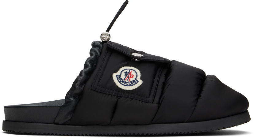 піжами Moncler Moncler 'Mon Pocket' Slippers чорний | K109B4M00040M5080