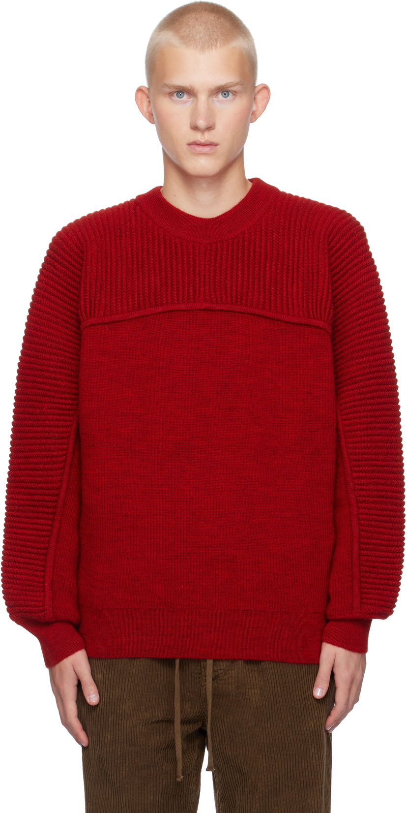 Cветр ISABEL MARANT Isabel Marant Acolin Knit Sweater Червоний | PU0594HA-B4L01H