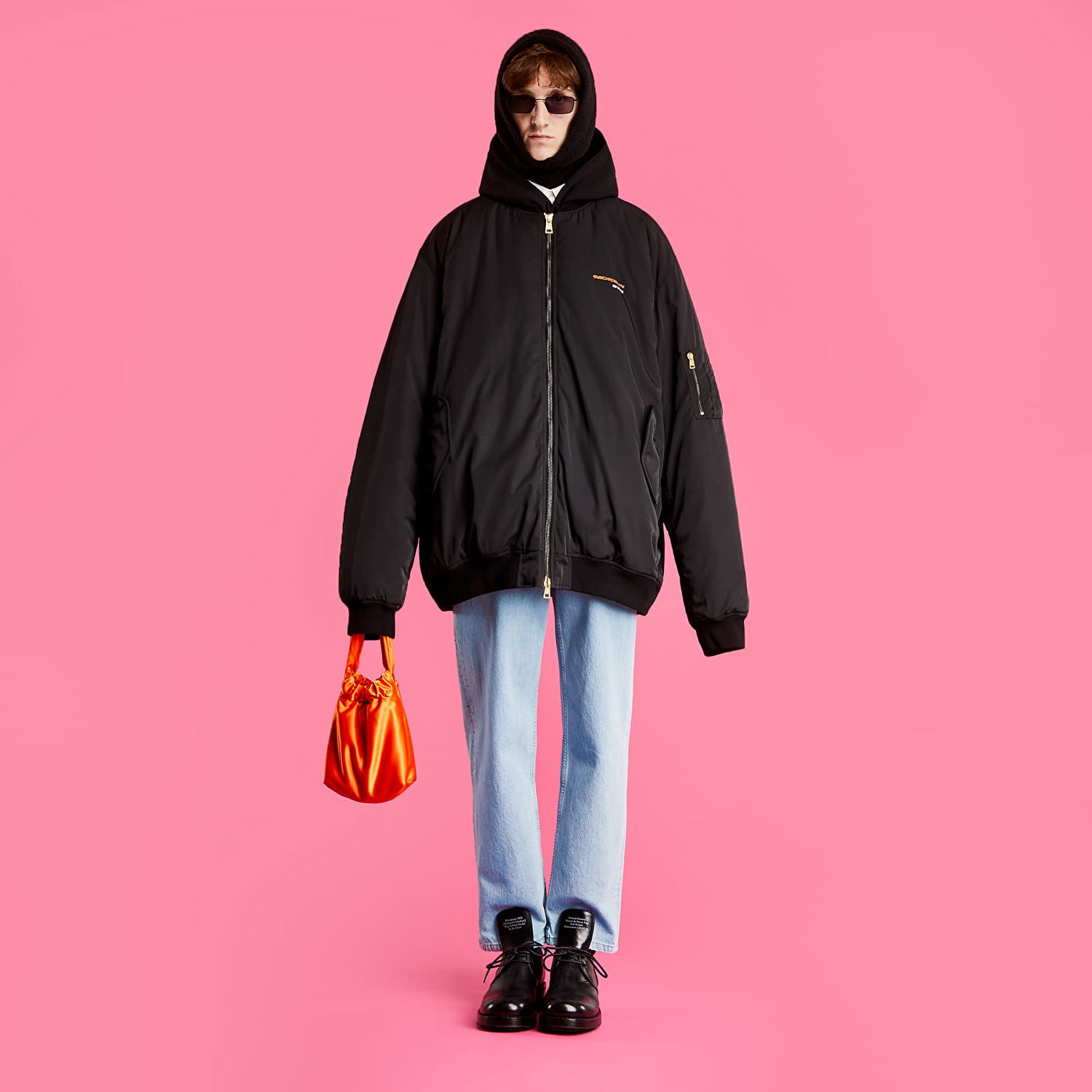Куртка бомбер RAF SIMONS Synchronicity Bomber Jacket чорний | 212-M621A-30060-0099, 0