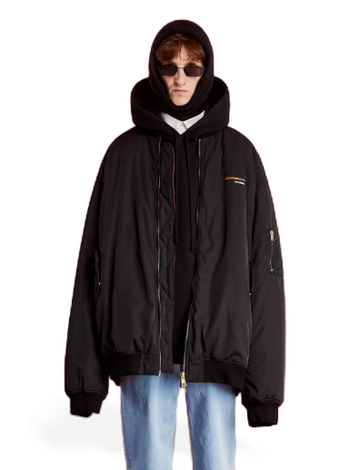 Куртка бомбер RAF SIMONS Synchronicity Bomber Jacket чорний | 212-M621A-30060-0099