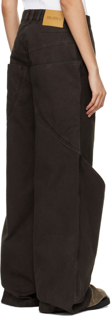 Штани карго The Attico The Attico Long Cargo Pants Коричневий | 250WCP00198 DDC093AA, 2