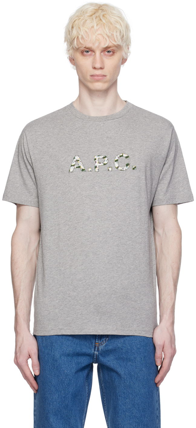 Футболка A.P.C. Willow T-Shirt Сірий | COFDW-H26345