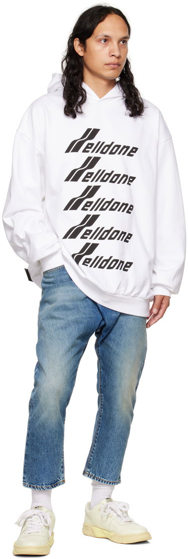 Світшоти We11done We11done Print Hoodie білий | WD-TH3-22-729-U-WH, 3