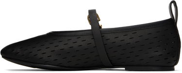 Кросівки та взуття rag & bone rag & bone Spire Perforated Leather Mary Jane Ballerina Flats чорний | WFF25SF1018LE18, 2