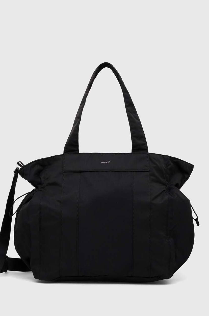 сумка-тоут Sandqvist Sigrid Tote Bag чорний | SQA1881
