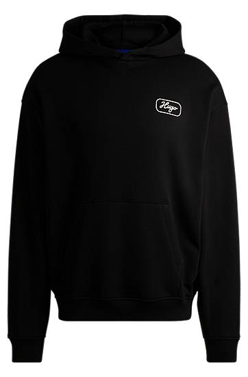 Світшоти BOSS Terry Hoodie with Embroidered Logo чорний | 50545939