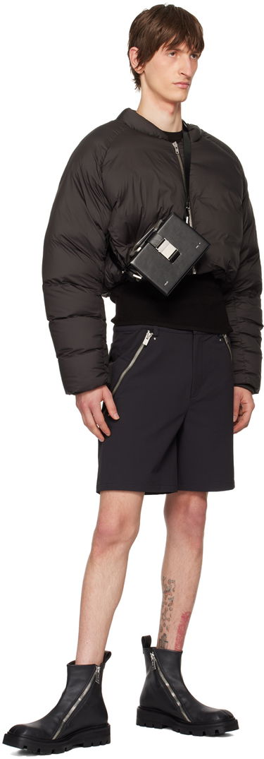 Сумочка HELIOT EMIL Solely Box Bag with Metallic Handle чорний | HE_15_41_L03_BLK01, 3