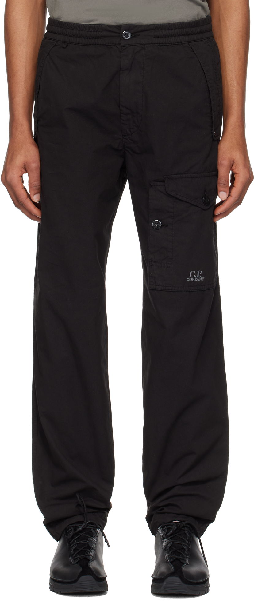 Штани карго C.P. Company C.P. Company Microreps Cargo Pants чорний | 18CMPA059A-006475G