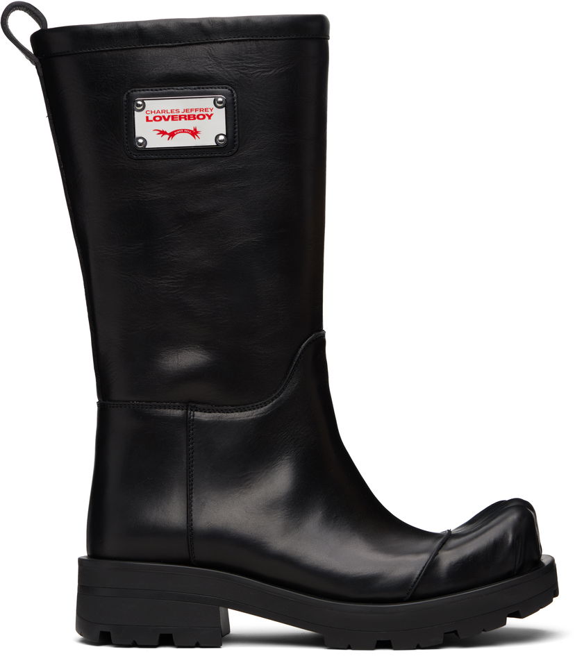 Кросівки та взуття Charles Jeffrey Loverboy Charles Jeffrey LOVERBOY Sheathed Moggies Boots чорний | 52150301