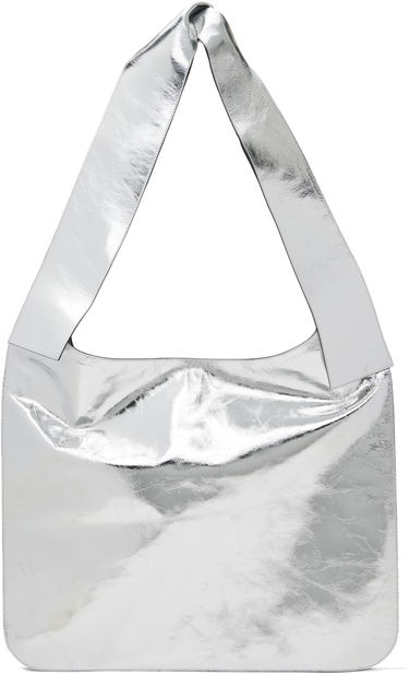 Сумка We11done We11done Knotted Shoulder Bag Металік | WD-AB3-22-477-U-SV, 0