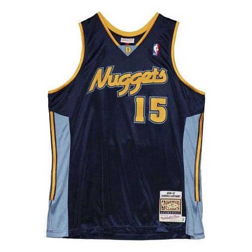 Джерсі Mitchell & Ness Carmelo Anthony Denver Nuggets  Basketball Jersey Синій | AJY4GS20031-DNUNAVY06CAN