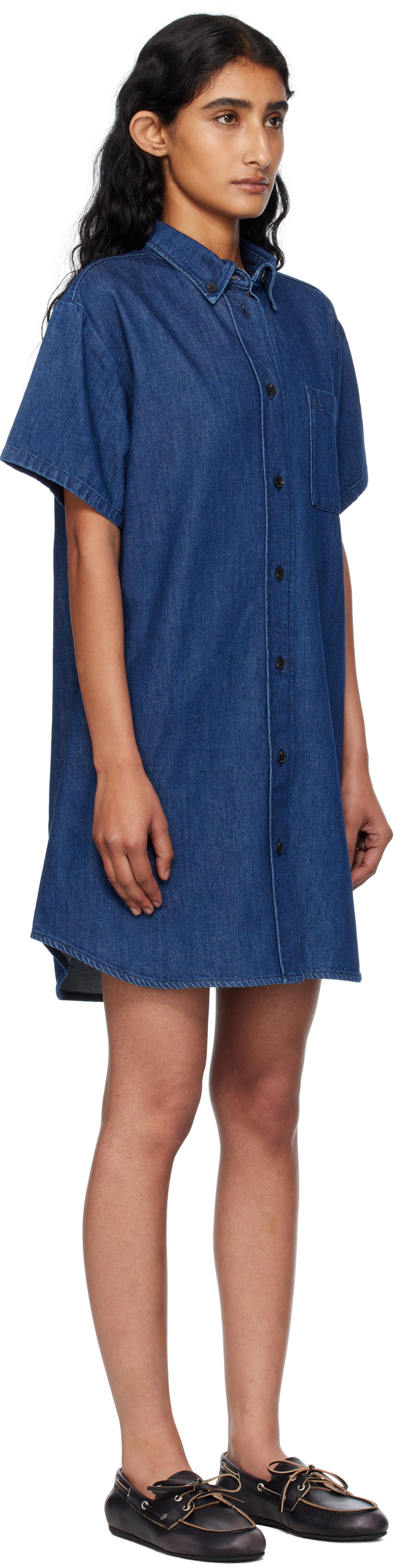 плаття A.P.C. A.P.C. Ary Denim Minidress Синій | COHAL-F35181, 1