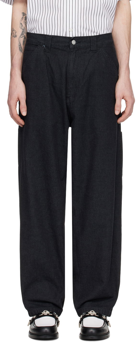 Джинси Carhartt WIP Single Knee Denim Trousers чорний | I033338