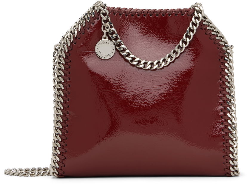 Сумка Stella McCartney Tiny Falabella Shoulder Bag Бордовий | 391698WP0495
