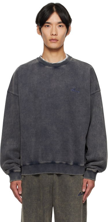 Світшоти We11done We11done Bleached Sweatshirt Сірий | WD-TS2-25-785-U-DN, 0