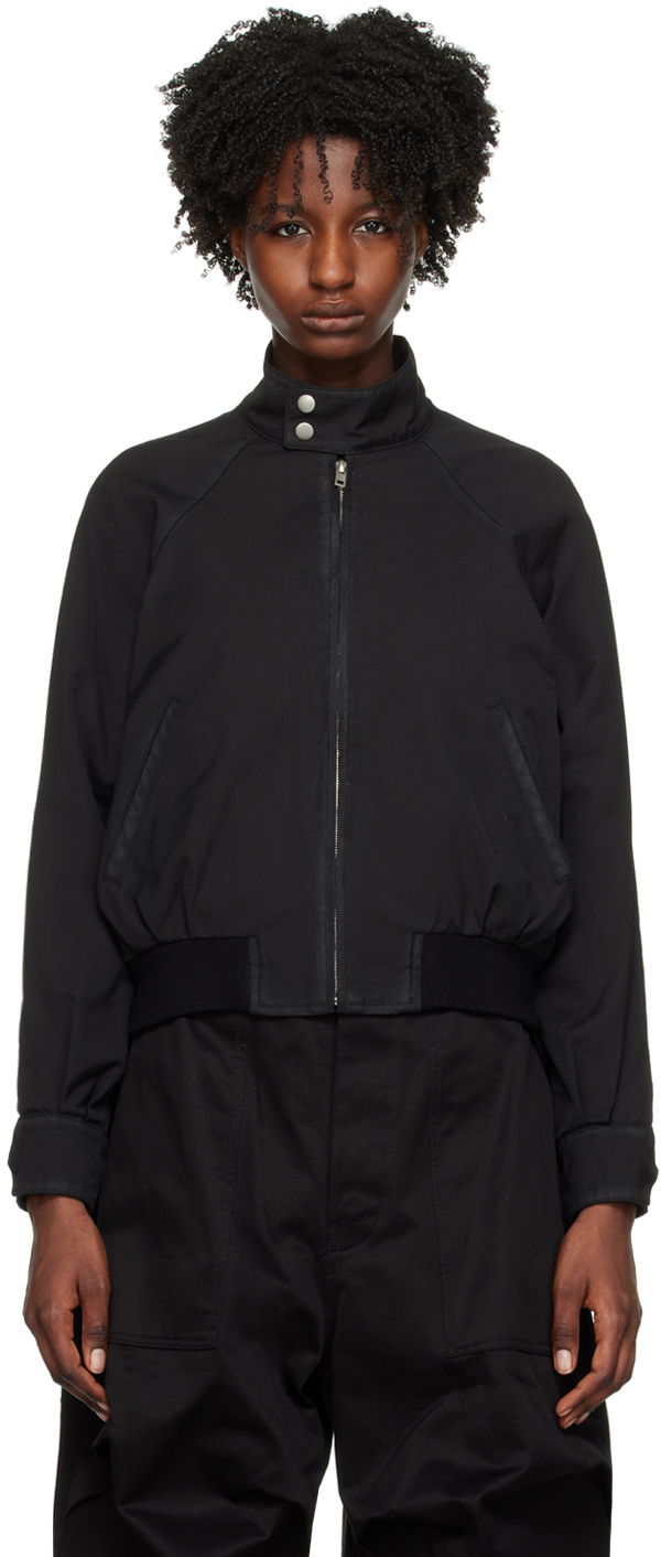 Куртка We11done We11done Harrington Jacket чорний | WD-JP1-23-103-W-BK