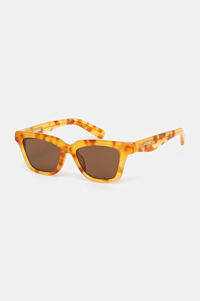 Сонцезахисні окуляри Jacquemus Jacquemus Carre Sunglasses Жовтий | JAC109C4SUN