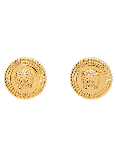 Сережки Versace Medusa Earrings бежевий | 1005333_1A00620