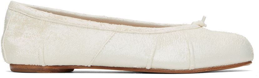 Кросівки та взуття Maison Margiela Maison Margiela Tabi Ballerina Flats білий | S58WZ0127 P8159