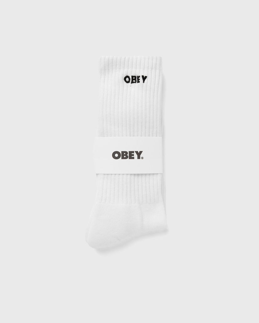 Шкарпетки OBEY Bold Socks білий | 100260144-WHT