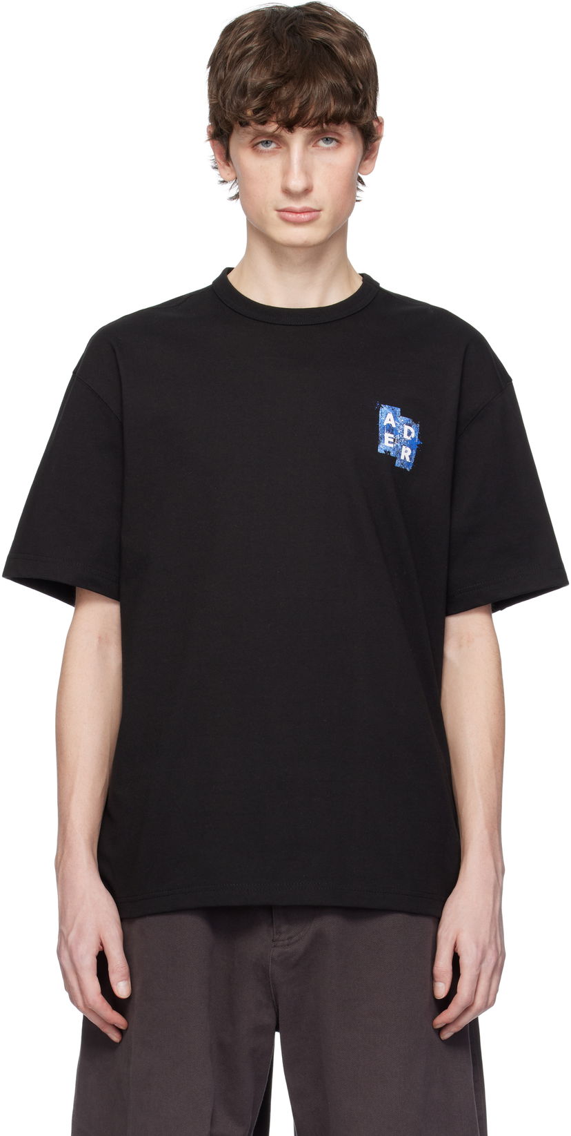 Футболка ADER ERROR ADER error Sig; TRS Tag 06 T-Shirt чорний | BN42FYTS0104BK