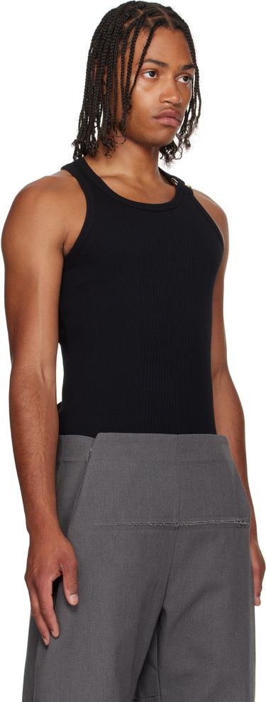 Безрукавка Jean Paul Gaultier Jean Paul Gaultier 'The Piercing' Tank Top чорний | 25/03-W-TO375-J014-00, 4